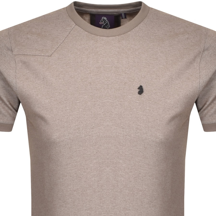 Alternative Image for ProductLuke 1977 Master Clarke Embroidery T Shirt Khaki2